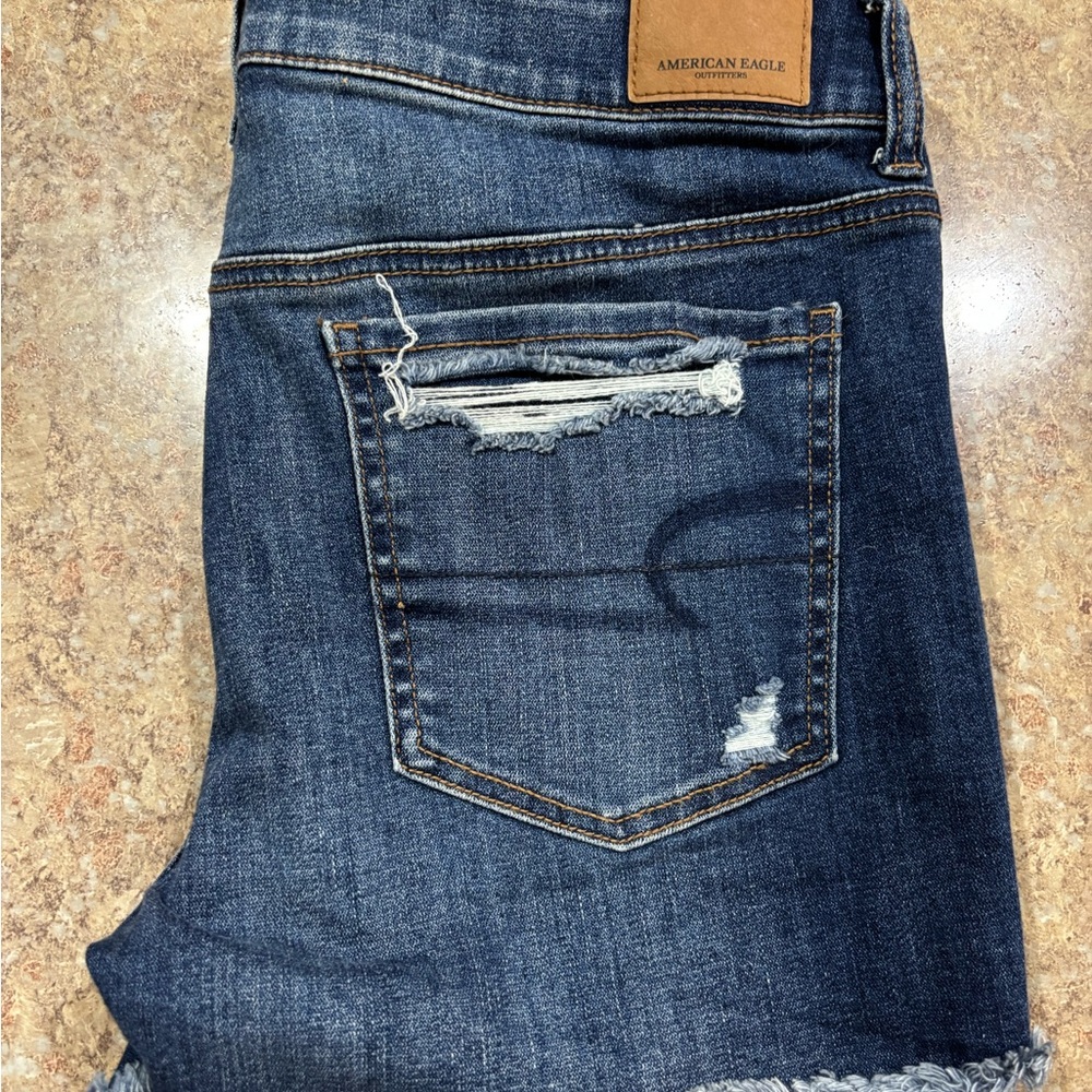 American Eagle Outfitters Women's Blue Jeans Shorts